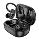 Наушники беспроводные Hoco EQ8 Pure joy in-ear true wireless BT headset Black - изображение 1