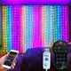 Светодиодная умная смарт гирлянда штора с работой от USB Bluetooth подключением к телефону пультом 2х2 м 400LED (478762-Prob) - изображение 3