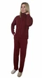 Женский костюм из ангоры Capricious CAPS0096 3XL бордовый - изображение 2