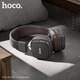 Беспроводные накладные наушники Bluetooth HOCO Earl BT headphones W56 |BT5.4, AUX, USB-C, 28h| Коричневые - изображение 2