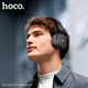 Беспроводные накладные наушники Bluetooth HOCO Earl BT headphones W56 |BT5.4, AUX, USB-C, 28h| Коричневые - изображение 5
