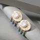 Женские серьги бижутерия Минас jeweston Многоцветные - изображение 5