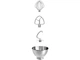 Кухонна машина KitchenAid Artisan 4,8 л 5KSM185PSEOB з відкидним блоком чорна - изображение 3