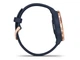 Смарт-годинник Garmin Vivomove 3s Rose Gold Stainless Steel Bezel w. Navy and Silicone B. (010-02238-03) - изображение 6
