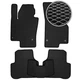 EVA коврики в салон BYD G6R (2012-н.в.) черные BELTEX, 05 04-EVA-BL-T6-BL - изображение 1