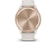 Смарт-часи Garmin Vivomove Trend Peach Gold S. Steel Bezel w. Ivory Case and S. Band (010-02665-01) - зображення 2