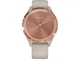 Смарт-годинник Garmin Vivomove 3s Rose Gold Stainless Steel Bezel w. Light Sand and Silicone B. (010-02238-02) - изображение 1