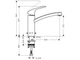 Змішувач Hansgrohe Focus 31806800 - изображение 2