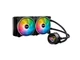 Водяне охолодження ADATA Levante X 240 Black (LEVANTEX240-BKCWW) - изображение 1