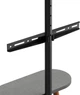 Підлогова стійка для телевізора OfficePro TVS226 43"-65" Black/Walnut - зображення 5