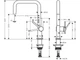 Змішувач Hansgrohe Talis M54 72806800 - изображение 2
