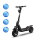 Електросамокат OKAI ES800 Panther Off-Road Black 12", 1500(3000)W, Dual Motor, 19.2Ah, 50km, 60km\h, 35%, NFC, App, 43kg (ES800-B) - зображення 1