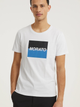 T-shirt męski Antony Morato MMKS01992FA100144-1000 XL Biały (8052136096824) - obraz 1