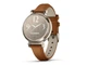 Смарт-часи Garmin Lily 2 Cream Gold with Tan Leather Band (010-02839-60) - зображення 1