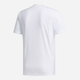 Koszulka męska Adidas M D2M Pl Tee FL0288 XXL Biała (4062057000453) - obraz 5