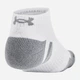 Набор женских носков коротких Under Armour Unisex Perf Tech 6pk Low 1386244-100 MD (36-41) 6 пар Белый (196886101716) - изображение 2