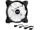Вентилятор ADATA Hurricane 140 ARGB PWM Black (HURRICANE140ARGBPWM-BKCWW) - изображение 2