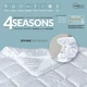 Ковдра IDEIA — 4 Seasons (зима-літо) 155x210 полуторна (300+100 г/м2) - зображення 4