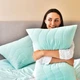 Набор одеяло с подушками IDEIA - Tropical мята 200x220 + 50x70 (2 шт) евро - изображение 3