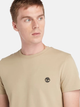 T-shirt męski bawełniany Timberland TB0A2BPR S Beżowy (194902952397) - obraz 4