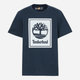 T-shirt męski bawełniany Timberland TB0A5WQQ M Niebieski (194902954179) - obraz 5