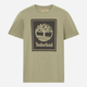 T-shirt męski bawełniany Timberland TB0A5WQQ M Khaki (194902955398) - obraz 5