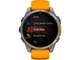 Спортивний годинник Garmin Fenix 8 47mm AMOLED Sapphire Titanium w. Spark Orange/Graphite Silicone Band (010-02904-10/11) - изображение 5
