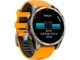 Спортивний годинник Garmin Fenix 8 47mm AMOLED Sapphire Titanium w. Spark Orange/Graphite Silicone Band (010-02904-10/11) - изображение 6