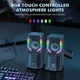Колонки компьютерные USB ONIKUMA RGB Backlight G6 Черные - изображение 3
