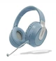 Навушники Bluetooth DEEPBASS R11 з RGB підсвічуванням Сині - зображення 1