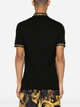 Поло довге чоловіче Versace Jeans Couture vjc76gagt00cj01tg89 3XL Чорне (8052019595369) - зображення 2