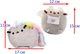 Набор мягких игрушек 2Life Pusheen cat 12х15 см и 11х17 см v-12381 - изображение 2
