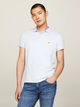 Polo męskie długie Tommy Hilfiger thmw0mw34755c1o 2XL Niebieskie (8720646400287) - obraz 1