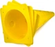Набор конусов для спорта EasyFit EF-1679-4Y фишки для разметки и футбола 31 см 4 шт Желтые (56003305) - изображение 5