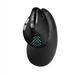 Ергономічна вертикальна миша Delux M618XSD Seeker 4000DPI OLED-дисплеєм, мишка бездротова з акумулятором - зображення 1
