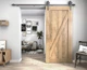 Набор Система и Фурнитура для Раздвижной Амбарной Двери в стиле Лофт для тяжелых дверей, UrbanKit - изображение 4