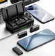 Беспроводной двойной микрофон Ulanzi A100 с Type-C для iPhone 15, 16, 17, Air, Pro, Pro Max Android, петличный мини микрофон 3.5mm - изображение 3