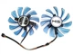 Вентилятор кулер Ecotherm для видеокарты HIS RX 580 590 95 мм (FDC10H12S9-C FDC10U12S9-C CF1015H12D) комплект 2 шт №179 - изображение 2