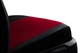 Авточохли універсальні на сидіння авто для Peugeot 206, Пежо 206 (повний набір) з екошкіри та алькантари Energy Червоний - зображення 5