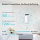 Система WiFi TP-LINK DECO-S4-3-PACK AC1200 2x GE LAN/WAN MESH 2.4/5 ГГц - изображение 4