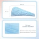 Тюрбан-полотенце из микрофибры для волос HairTowel, синий - изображение 3