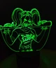3d-светильник Харли Квинн (Harley Quinn), Бэтмен, 3д-ночник, несколько подсветок (на батарейке) - изображение 4