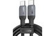 Кабель UGREEN USB-C to USB-C Silicone Fast Charging Cable чорный 60W 2m (15285) - зображення 2