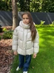 Куртка зимова MyChance пд10758 молочна 134 - изображение 3