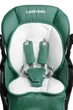 Крісло-гойдалка + стільчик для годування Caretero INDIGO Black Green - зображення 10
