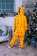 Пижама женска кигуруми Kigurumi Жираф L оранжевая - изображение 2