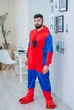 Піжама чоловіча кігурумі Kigurumi Людина павук L червоно-синя - зображення 1