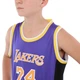 Форма баскетбольная детская NBA клуб Los Angeles Lakers 24 BA-9831 (PL, р-р S, фиолетово-желтый) - изображение 5