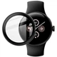 Протиударне захисне скло SoftGlass Full Cover PMMA для Google Pixel Watch 3 41mm / Pixel Watch 4 41mm, Black - зображення 1