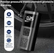Компресор цифровий акумуляторний Wireless Air Pump 9038 12 В/120 Вт Black - зображення 5